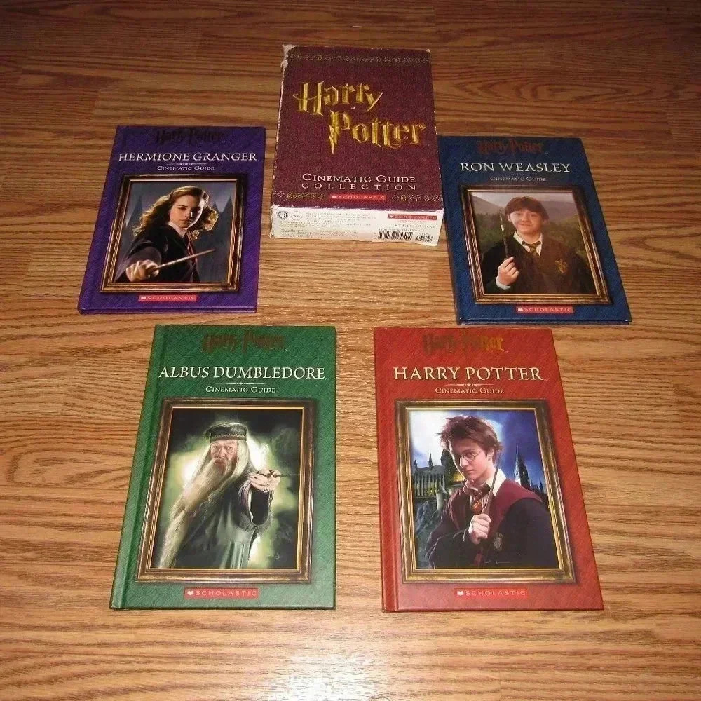 HARRY POTTER Cinematic Guide Box Set 4 books